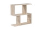 Hanah Home Mesa Auxiliar Life Travertino Mármol 60x60x20cm Elegante y Sofisticada para Salón o Dormitorio